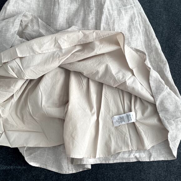 NWT Quince Beige Linen Fit&Flare Sundress Size S - Picture 12 of 16